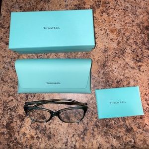 Tiffany and Co. eyeglasses with case and box